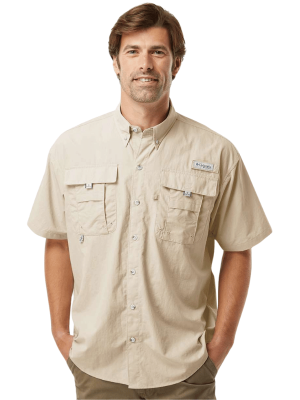 Columbia Men's PFG Bahama Short, Sun Protection, Quick Drying Collegiate Navy