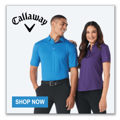 Callaway Golf Shirts and Callaway Hats at Stitch Logo