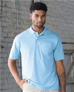 KP55P Men's Work Polo Shirts with Pocket