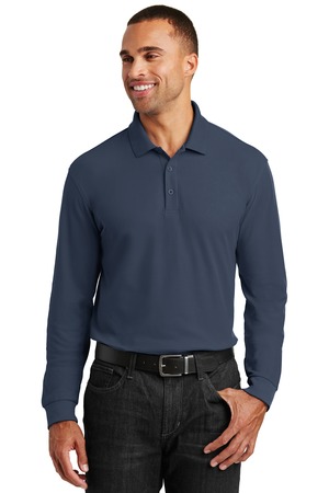 Port Authority K100LS Classic Core Long Sleeve Polo Sport Shirt
