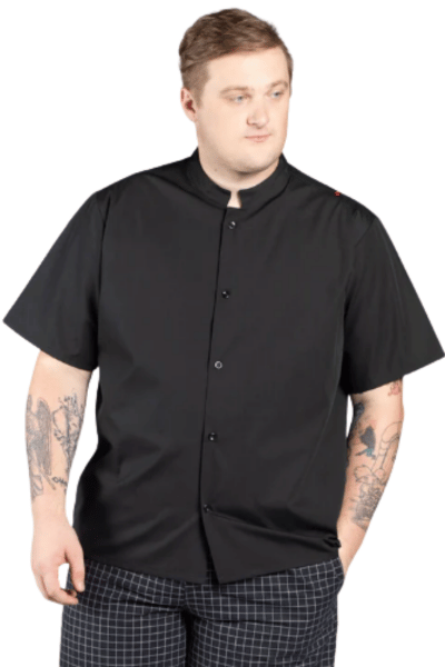 mandarin collar dress shirts for men Amazon.com: OmegaTux Men's Banded Collar(Mandarin Collar) Black Dress Shirt, Non Pleat (13.5-31) : Clothing, Shoes & Jewelry