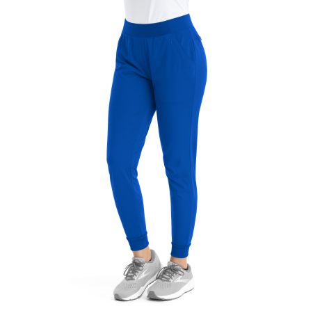 Women's Knit Jogger Scrub Pant by Maevn Focus