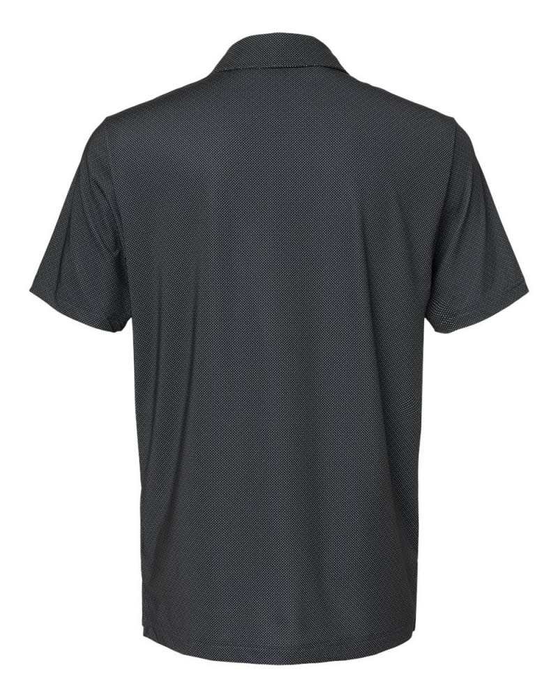 Men's Adidas Dot Print Polo at Stitch Logo A498