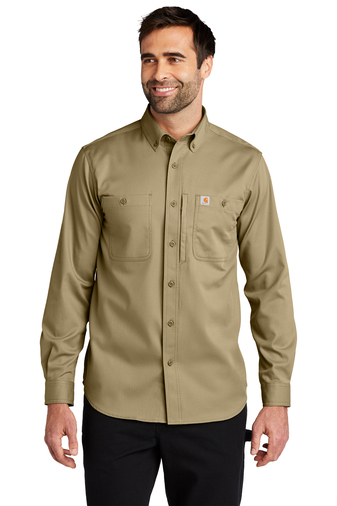 Carhartt Rugged Wrinkle Free Long Sleeve Shirt