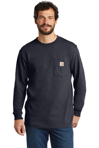 Original Carhartt Long Sleeve Pocket Work T-Shirt