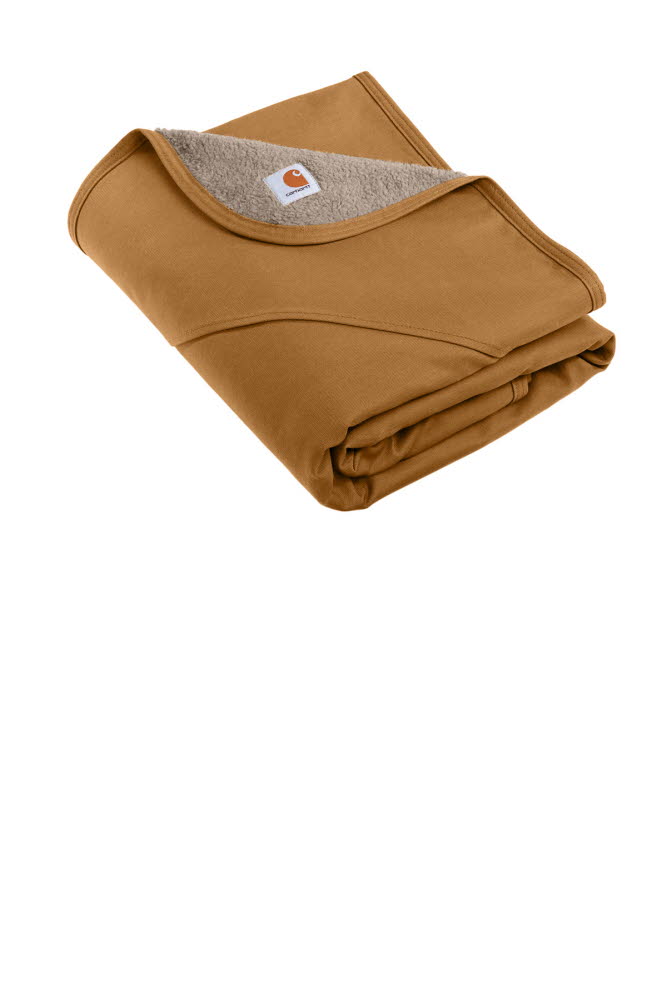 Carhartt Firm Duck Sherpa Lined Blanket at Stitch Logo
