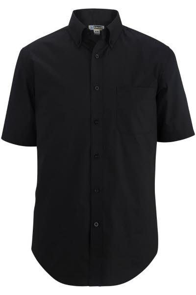 ED1231 Men's Comfort Stretch Dress Shirt Short Sleeve
