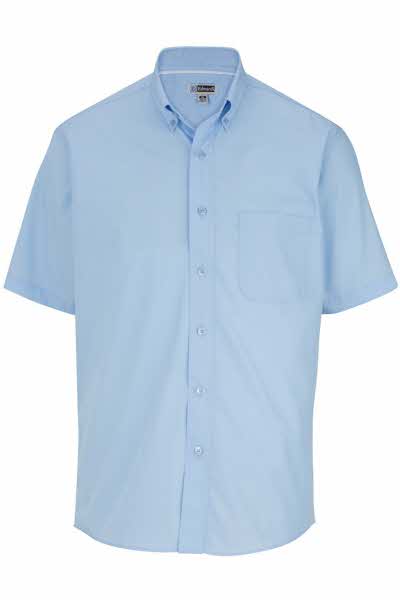 Men's Short Sleeve Uniform Shirt | Stitch Logo Uniforms