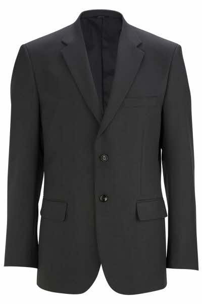 Men's Suit Jacket with Machine Washable Fabric