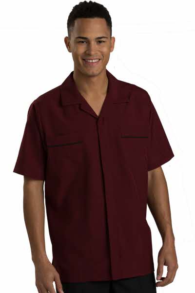 Pinnacle Men's Service Shirt | Stitch Logo Uniform
