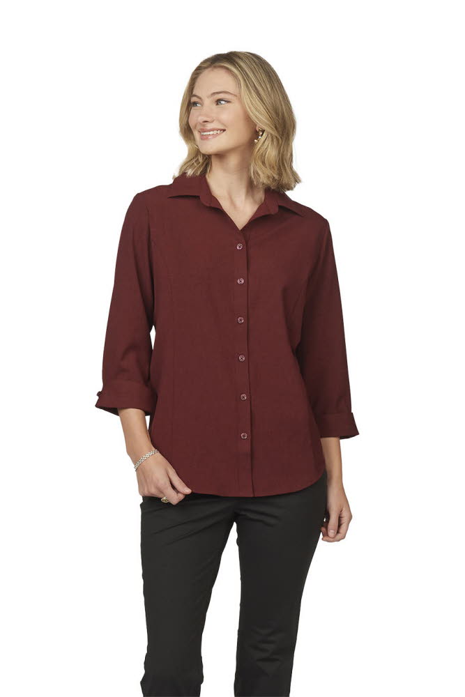 embroidered dress shirts ladies Women's Western Embroidered Shirts-LS500-505 main image 0