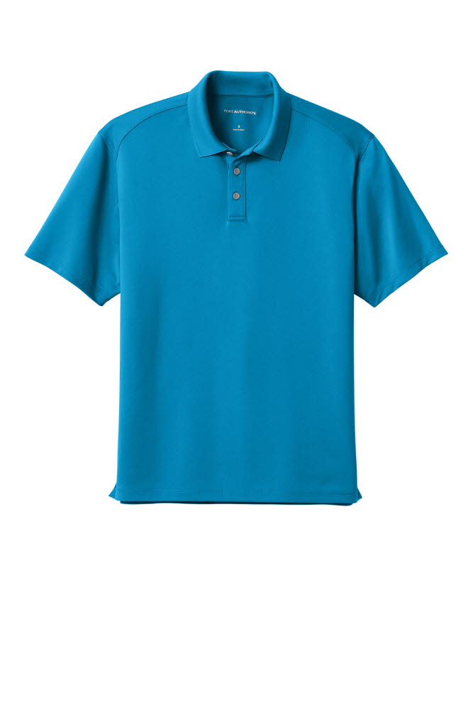 Parcel Blue Men's Port Authority Performance Polo K240 at Stitch Logo
