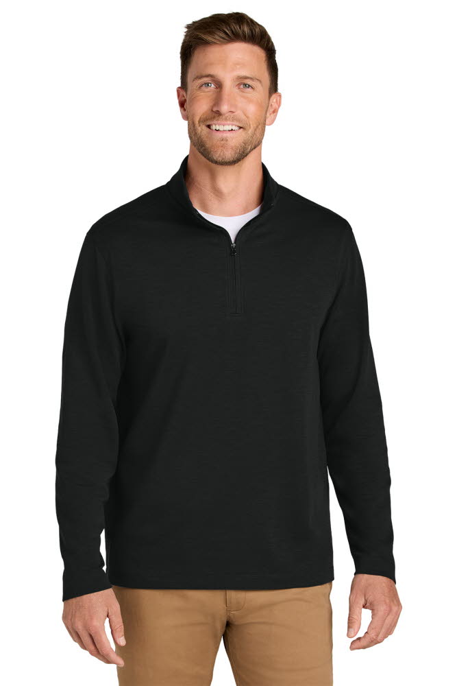 Men's Port Authority Quarter Zip at Stitch Logo K820
