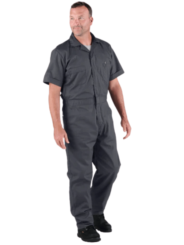 Men's Heritage Short Sleeve Coveralls | Stitch Logo P700