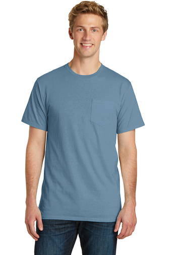 PC099P Beach Wash Garment Dyed Pocket T-Shirt