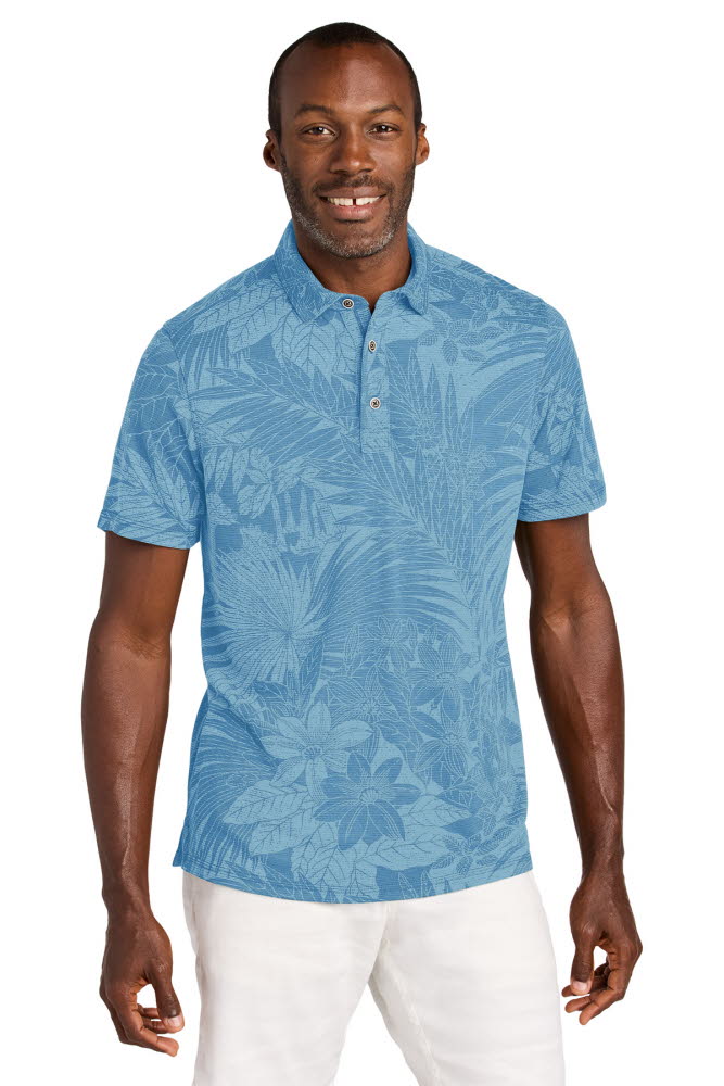 Men's Santiago Paradise Polo by Tommy Bahama at Stitch Logo