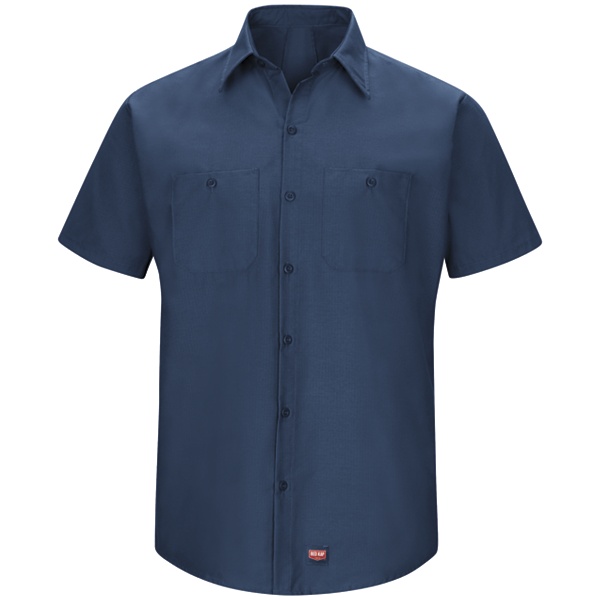 Short Sleeve Mimix Work Shirts | Stitch Logo
