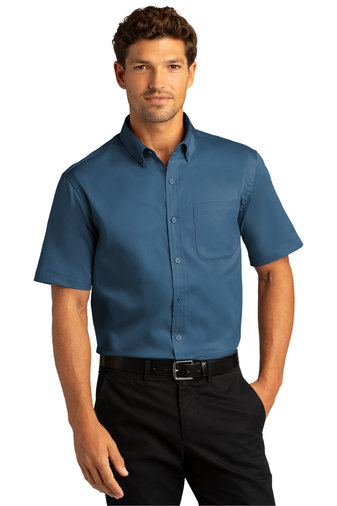 Buy Men's Blue Short Sleeve Shirts Online