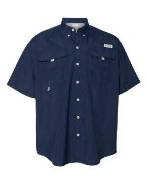 Columbia PFG Bahama Short Sleeve Shirt at Stitch Logo