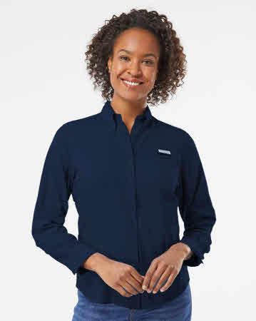 Vêtement Technique Femme Extérieur Chemise Pêche COLUMBIA PFG Tamiami II Femme - Manches Longues - Protection UPF 40 - Respirante Chemise Pêche Femme Columbia