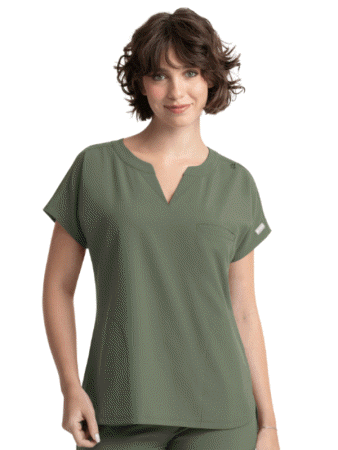 Custom Massage Therapist Uniforms &amp; Scrubs at Stitch Logo