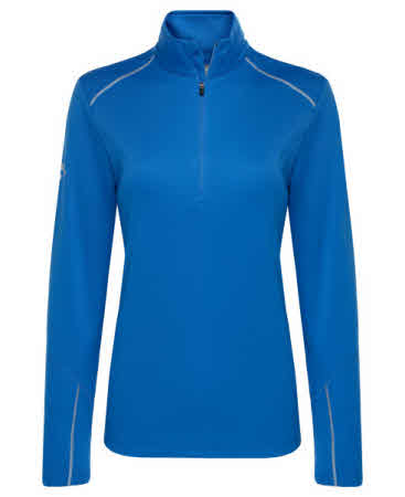 Callaway Ladies Water Repellent Quarter Zip at Stitch Logo