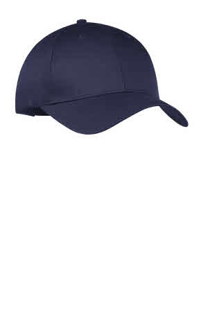 Navy Cotton Hat with Logo