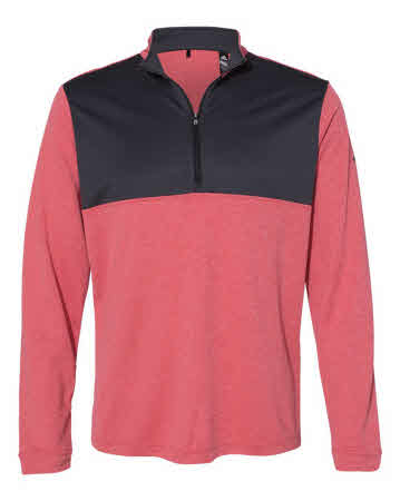 Men's Adidas Quarter Zip A280 Pullover at Stitch Logo