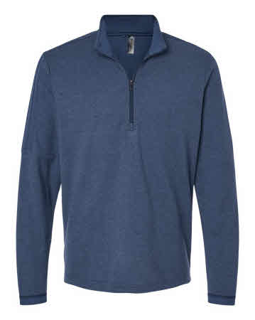 Men's Adidas 3-Stripe Quarter Zip Sweater at Stitch Logo