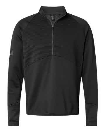 Men's Adidas Quarter Zip Pullover at Stitch Logo