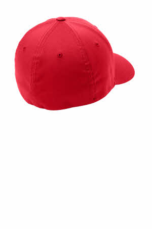 Port Authority Adjustable Mesh Back Cap - C911 Chili Red, One Size Fits Most, 100% Cotton