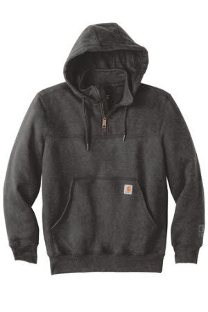 CT100617 Heavyweight Hooded Quarter Zip Sweatshirt