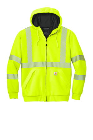 Carhartt Class 3 Thermal Lined Full Zip Hoodie at Stitch Logo