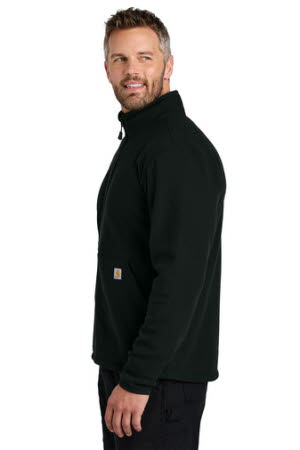 Men's Carhartt Textured Fleece Jacket at Stitch Logo