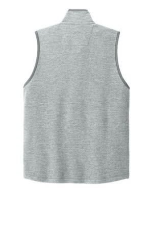 CT106418 Textured Carhartt Fleece Vest at Stitch Logo