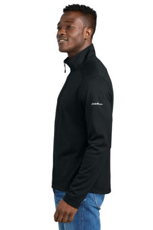 Eddie Bauer Men's Smooth Mid Layer Half Zip Fleece
