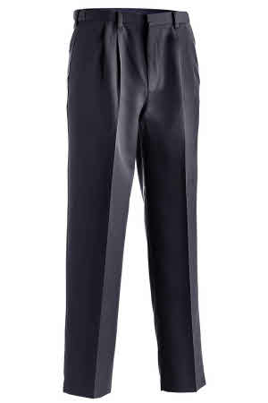 Pleated Microfiber Dress Pant for Men