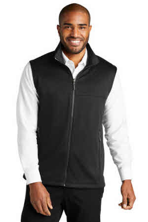 F906 Men's Smooth Fleece Vest | Custom Vests