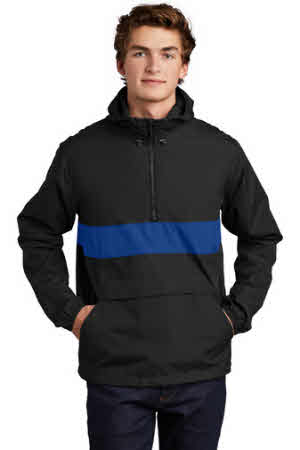 JST65 Sport-Tek Anorak Jacket at Stitch Logo
