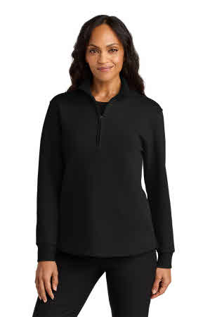 Women's Wearever Double Pique Quarter Zip LK210