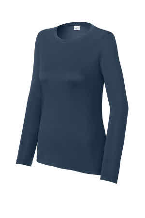 トップス At Last & Co. L-S Tee navy Lazy LS Tee – Vintage Navy | Tees | Stüssy