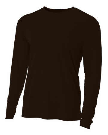 A4 Long Sleeve Performance Crew Tee