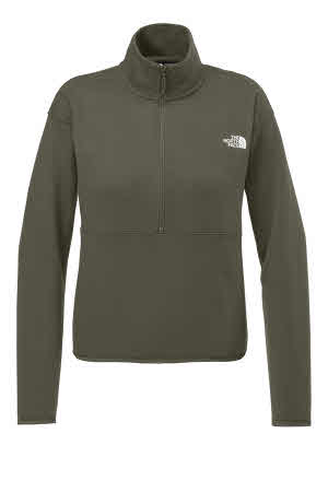 North Face Women's Double Knit Quarter Zip Fleece