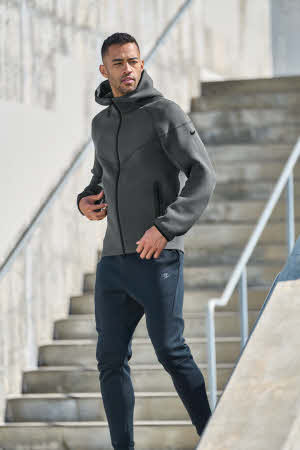 Nike Tech Fleece Full Zip Hoodie at Stitch Logo