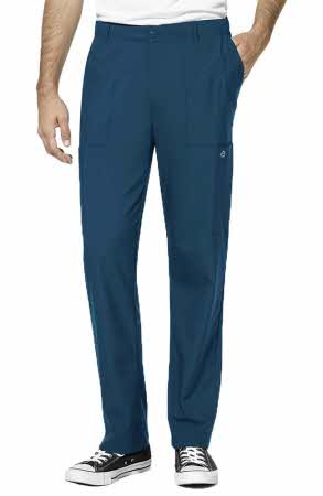 Pantaloni Cargo da Uomo, con Tasca Frontale, Colore Rosso