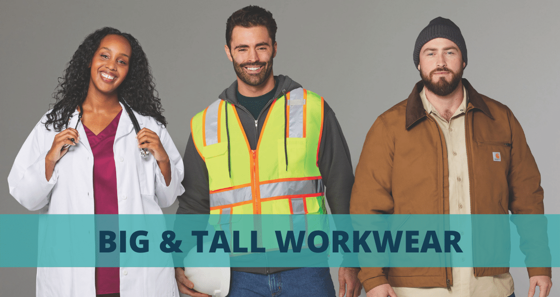 Big and Tall Work Shirts | Stitch Logo Workwear